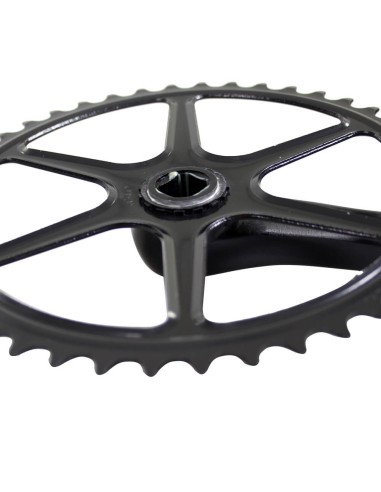 Crankstel 44t 170 alu zwart