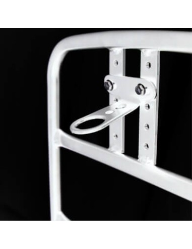 Voordrager transport 28 balhoofd bevestiging alu wit