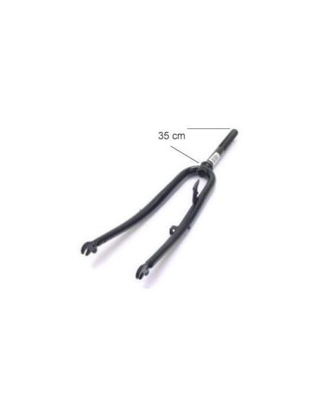 Voorvork 28x 1 1/2 Tour unicrown zwart