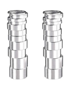 Ergotec balhoofd Spacerbox 1.1/8 zilver (24)