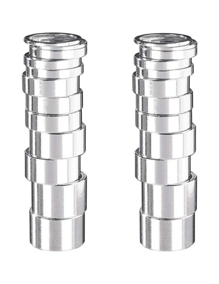 Ergotec balhoofd Spacerbox 1.1/8 zilver (24)