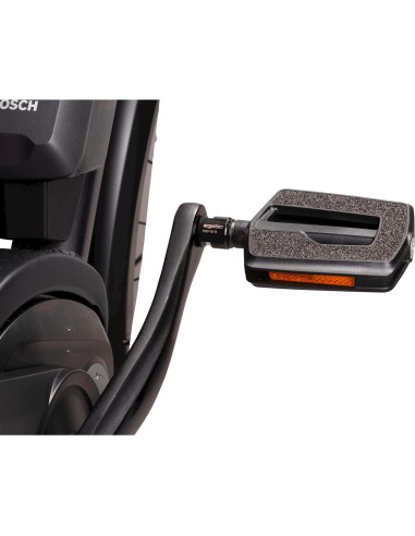 Ergotec pedaal asverlenger zwart