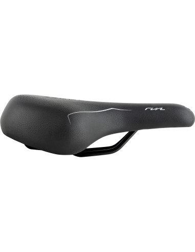 Selle Bassano zadel Rivale 3zone Uni, zwart