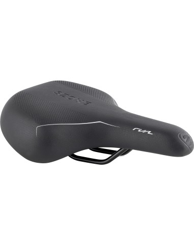 Selle Bassano zadel Rivale 3zone Uni, zwart
