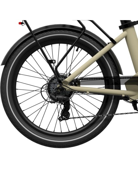 UTO Eovolt achterwiel Evening V2 24 inch zwart