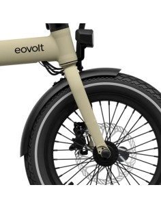 UTO Eovolt spatbord voor 16 inch zwart