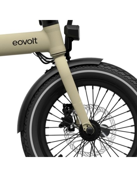 UTO Eovolt spatbord voor 16 inch zwart