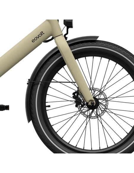 UTO Eovolt spatbord voor 24 inch zwart