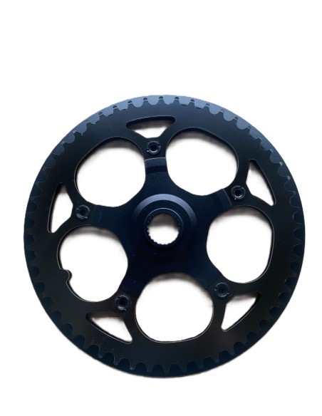 UTO Eovolt crankstel plaat 52t OG16/20 zilver