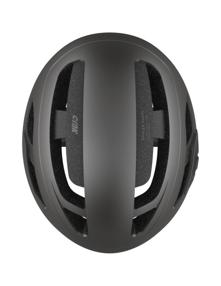 CRNK smart helm Angler Alpha metallic zwart L 57-63cm