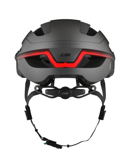 CRNK smart helm Angler Alpha metallic zwart L 57-63cm
