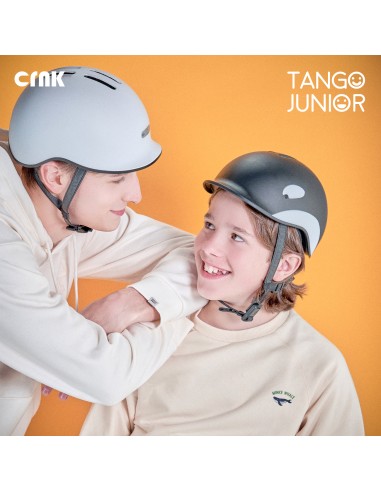 CRNK helm Tango Junior zwart 49-53 cm