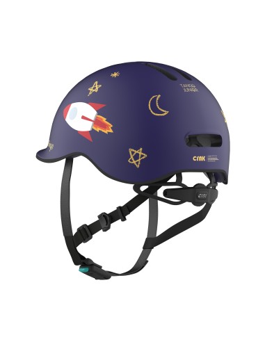 CRNK helm Tango Junior blauw 49-53 cm