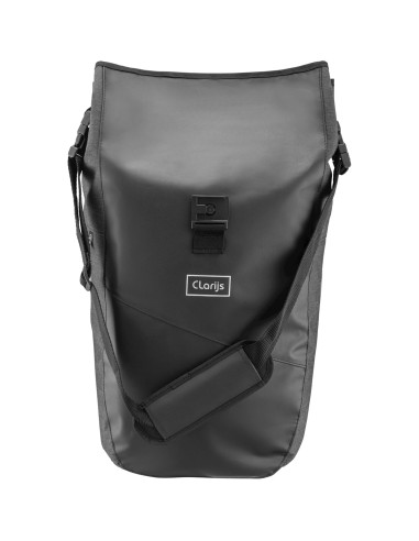 Clarijs fietstas enkel Solobag 24L zwart/grijs