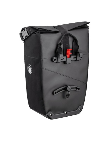 Clarijs fietstas enkel Solobag 24L zwart/grijs