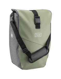 Clarijs fietstas enkel Solobag 24L olijf/grijs