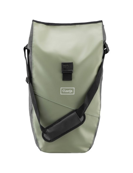 Clarijs fietstas enkel Solobag 24L olijf/grijs