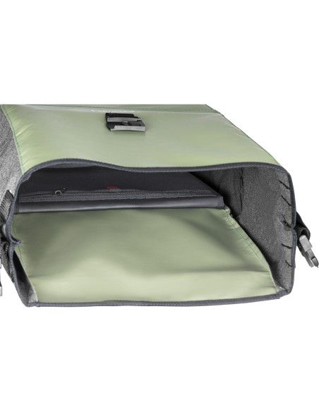 Clarijs fietstas enkel Solobag 24L olijf/grijs