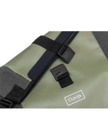 Clarijs fietstas enkel Solobag 24L olijf/grijs