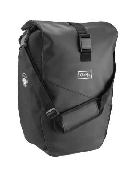 Clarijs fietstas enkel Solobag 24L zwart