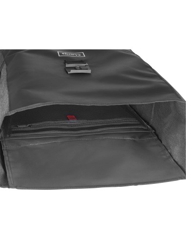 Clarijs rugtas variobag 24L zwart-grijs