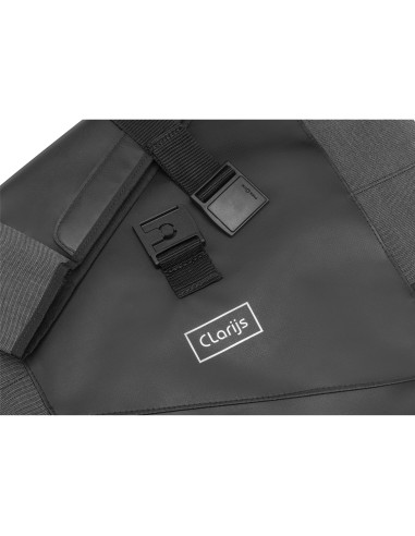 Clarijs rugtas variobag 24L zwart-grijs
