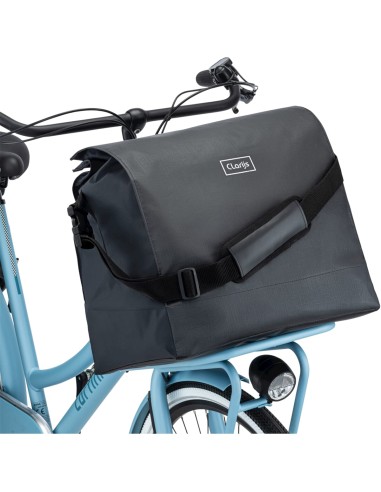 Clarijs single bikebag frontbag 30L zwart