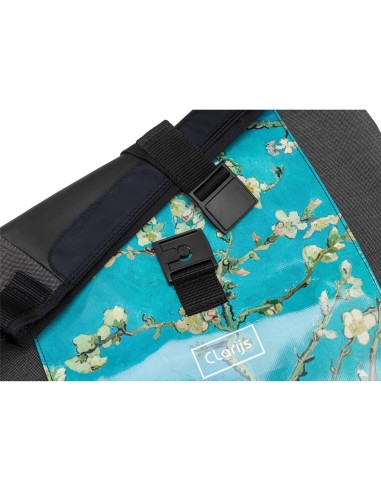 Clarijs fietstas solobag 24L Van Gogh almond blossom
