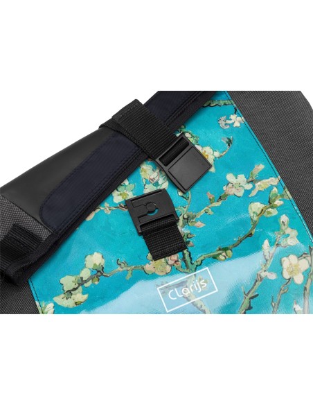 Clarijs fietstas enkel Solobag 24L Van Gogh almond blossom