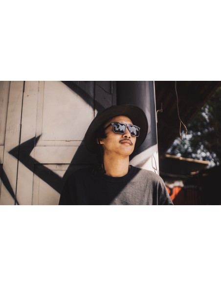 CHPO bril Bruce Grey Transparent/Black
