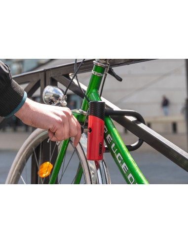 Abus beugelslot Ultimate 420K/150HB140 USH rood