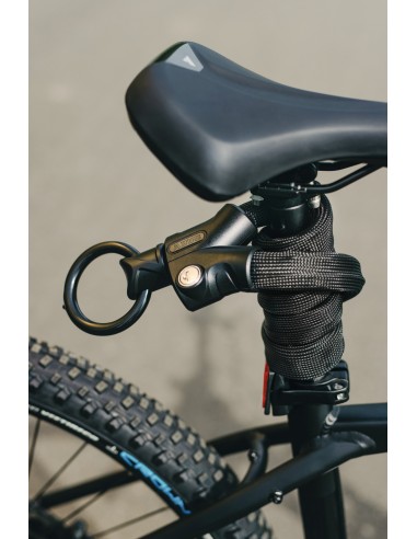 Abus kettingslot Infinity loop 1806/110 zwart