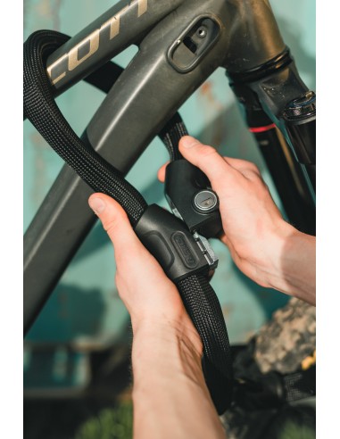 Abus kettingslot Infinity loop 1806/110 zwart