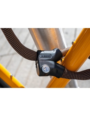 Abus kettingslot Infinity loop 1806/140 autumn orange