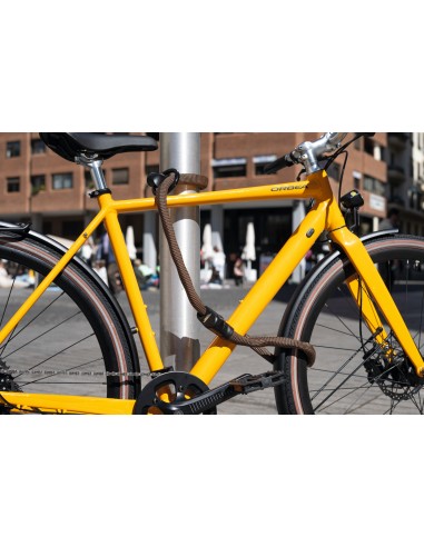 Abus kettingslot Infinity loop 1806/140 autumn orange