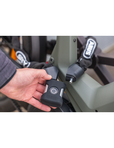 Abus kettingslot Yardo Fingerprint 7807FP/85 black