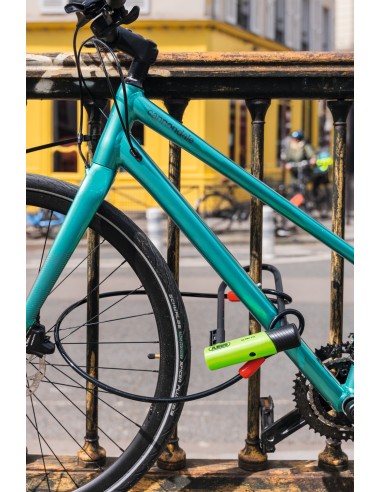 Abus beugelslot Ultra mini 410K/150HB140 SH groen