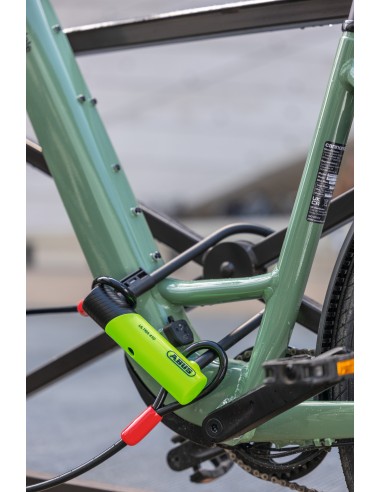 Abus beugelslot Ultra mini 410K/150HB140 SH groen