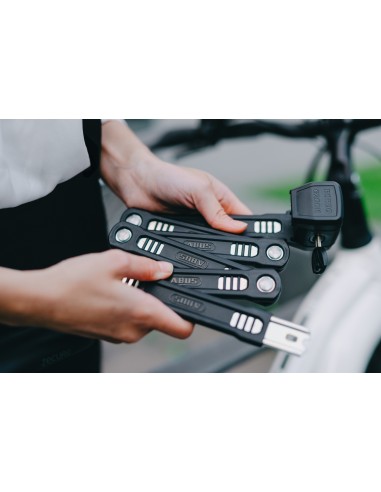 Abus vouwslot Bordo XPlus 6200K/90 black SH ART2