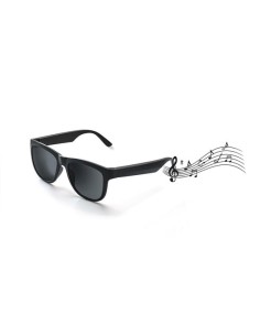 Caliber Soundglasses smart-bril gepolariseerd - zwart