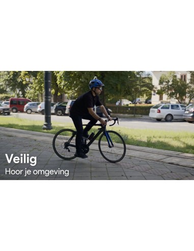 Caliber Soundglasses smart-bril gepolariseerd - zwart