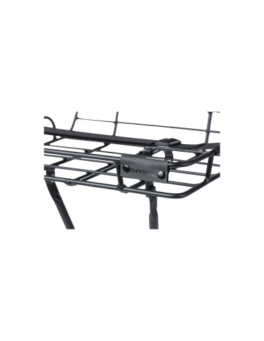 Basil voordrager Portland met rand mat zwart