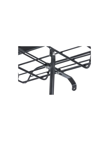 Basil voordrager Portland met rand mat zwart