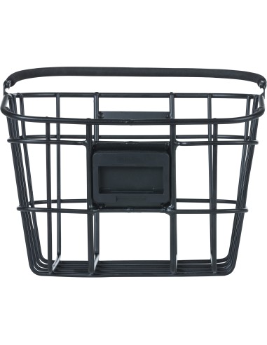 Basil mand Bremen alu KF 22L mat zwart 28x37x26cm