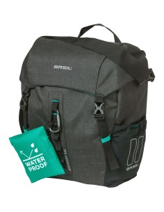 Basil fietstas enkel Discovery 365D zwart melee 9L
