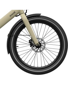 UTO Eovolt voorwiel 24 inch zwart