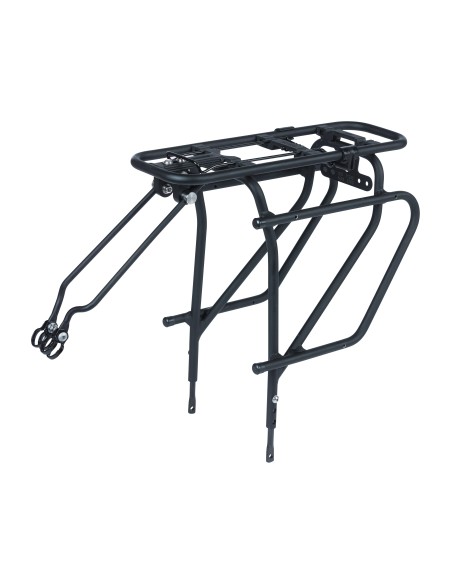 Basil achterdrager universeel MIK/MIK Studs mat zwart