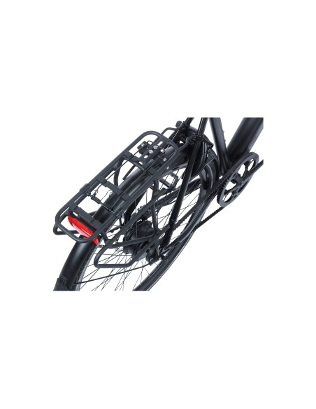 Basil achterdrager universeel MIK/MIK Studs mat zwart