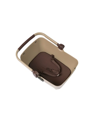 Basil hondenmand Buddy biscotti brown KF