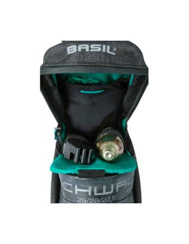 Basil zadeltas M Discovery 365D zwart melee 1L